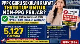 cara daftar PPPK Tendik sekolah rakyat