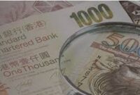Nilai Tukar Rupiah terhadap Dolar Hongkong