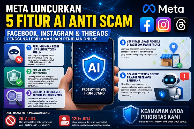 Fitur anti scam meta
