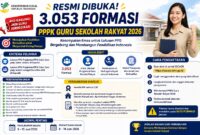 Rekruitmen guru sekolah rakyat formasi guru PPPK