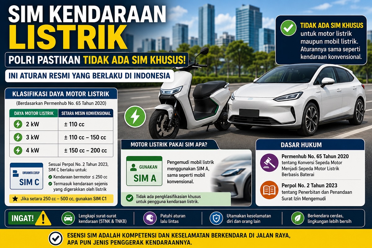 Sim kendaraan Listrik