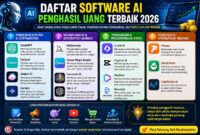 Daftar Software AI penghasil Uang 2026