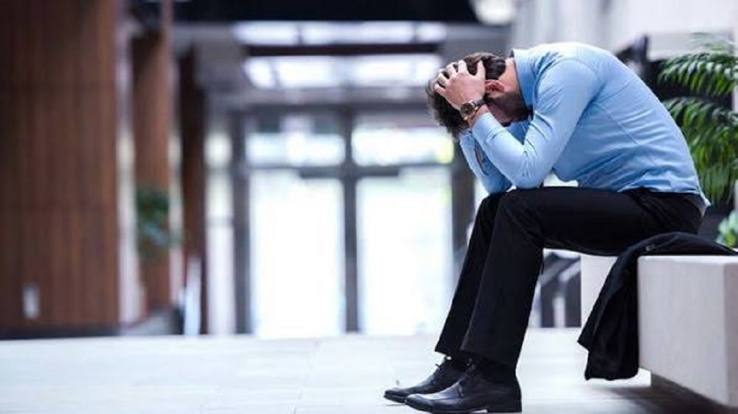 Bahasa tubuh orang mengalami stress berat