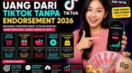 Cara dapat uang dari tiktok tanpa endorse
