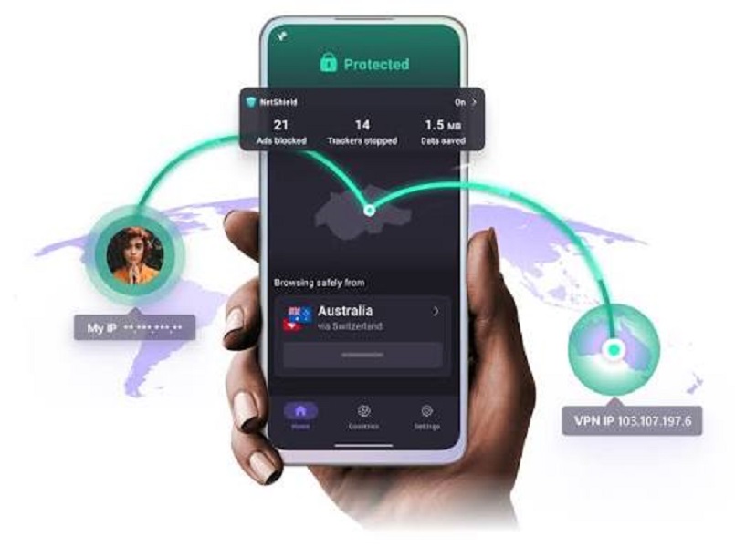 Ilustrasi VPN terbaik 2026
