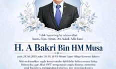 Anggota DPR RI H A Bakri Meninggal Dunia, Perjuangan Wakil Rakyat Jambi Berakhir di Usia 58 Tahun