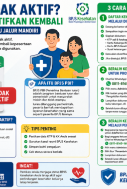 BPJS PBI Tidak Aktif? Ini Cara Mengaktifkan Kembali Lewat Dinsos, Pandawa, atau Jalur Mandiri