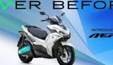 Tampilan Yamaha Aerox E