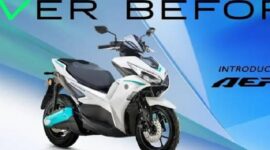 Tampilan Yamaha Aerox E