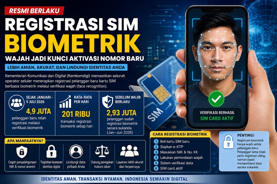 Registrasi SIM Biometrik