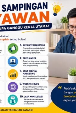 10 Bisnis Sampingan Karyawan yang Menghasilkan Uang Setiap Bulan, Nomor 6 Bisa Jadi Cuan Tanpa Modal Besar!