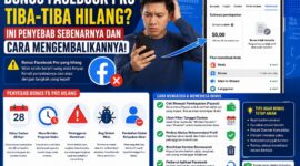Bonus FB PRO tiba-tiba hilang
