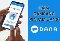 Cara pinjam uang di DANA