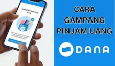 Cara pinjam uang di DANA
