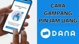 Cara pinjam uang di DANA