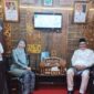 Ketua Dekranasda Sungai Penuh, Sri Kartini Alfin bersama Walikota Sungai Penuh, Alfin