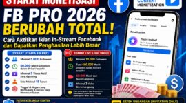 Cara Aktifkan Iklan In-Stream Facebook