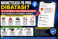 Monetasi FB PRO dibatasi