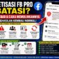 Monetasi FB PRO dibatasi
