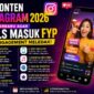 Ide konten instagram viral Fyp 2026