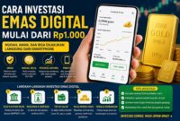 Cara Investasi emas digital