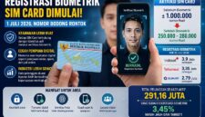Registrasi Biometrik kartu sim dimulai