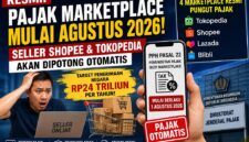 Pajak Marketplace resmi berlaku