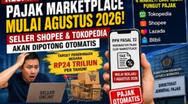 Pajak Marketplace resmi berlaku