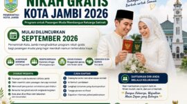 Pemerintah Kota Jambi segera luncurkan program nikah gratis