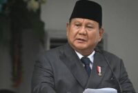 Presiden RI, Prabowo Subianto. (Sumber/Google)
