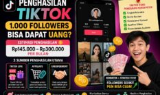 Berapa Penghasilan TikTok 1.000 Followers? Ini Cara Mendapatkan Uang dari TikTok LIVE, Affiliate, dan Endorsement di 2026