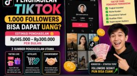 Penghasilan TikTok 1.000 Followers