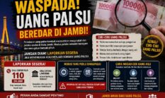 Waspada Uang Palsu Beredar di Jambi, Polisi Minta Korban Segera Lapor, Ini Modus yang Harus Diwaspadai Pelaku Usaha