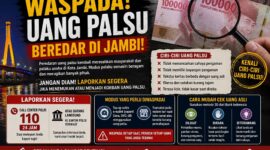 Waspada uang palsu beredar di jambi