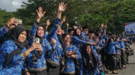 Ilustrasi perkembangan gaji terbaru ASN Indonesia