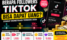 Berapa Followers untuk Menghasilkan Uang dari TikTok September 2026? Ini Syarat Monetisasi dan Cara Mendapatkan Penghasilan