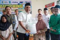 Bupati Sarolangun H Hurmin Laouncing program Bantuan Pangan