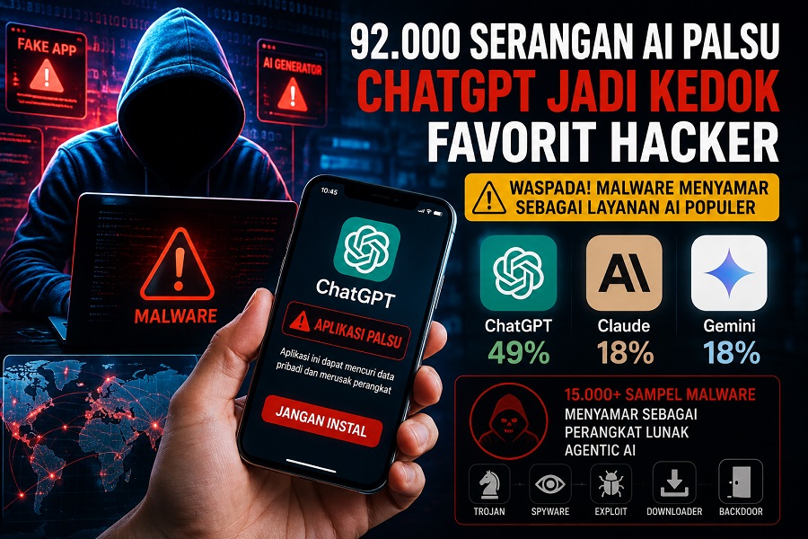 Waspada serangan cyber berkedok teknologi AI