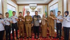 Wako Sungai Penuh, Alfin Saat menerima Audiensi Taruna STTD Asal Kota Sungai Penuh
