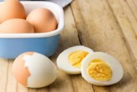 Konsumsi telur yang normal untuk program diet
