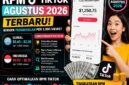 Rpm tiktok terbaru Agustus 2026