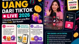 Cara dapat pendapatan di tiktok live 2026
