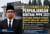 Kepala BKPSDM Sungai Penuh, Affan