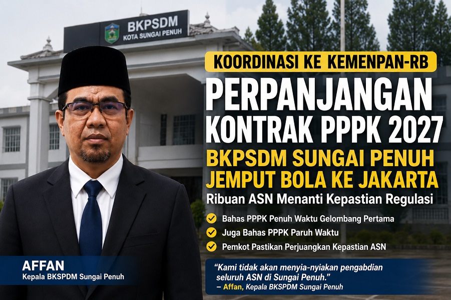 Kepala BKPSDM Sungai Penuh, Affan