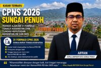 Kabar terbaru akan seleksi cpns sungai penuh