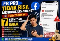 Jangan Salah! Ini Penyebab FB Pro Belum Bisa Monetisasi Meski Views Jutaan