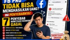 Jangan Salah! Ini Penyebab FB Pro Belum Bisa Monetisasi Meski Views Jutaan
