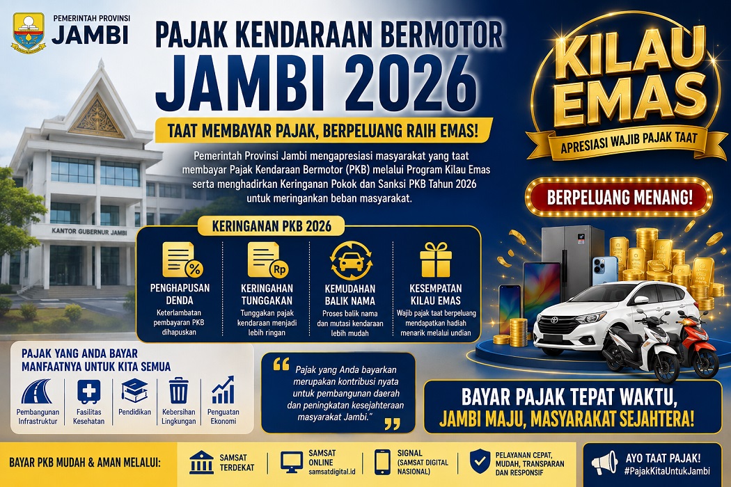 Pajak kendaraan bermotor jambi