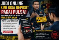 Ilustrasi waspada modus baru Judol yang menyerang anak