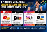 Platform Media Sosial dengan Bayaran Tertinggi